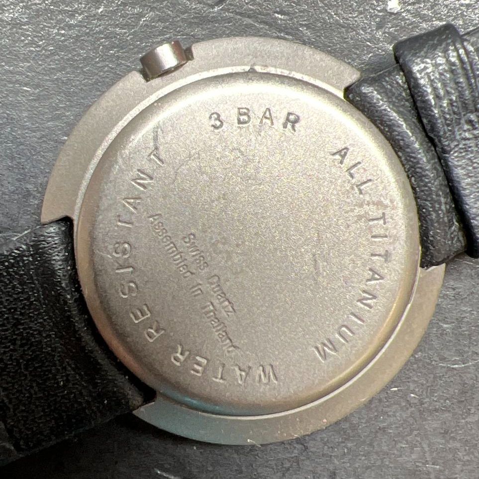 Boccia Titanium Analog Wristwatch New Battery