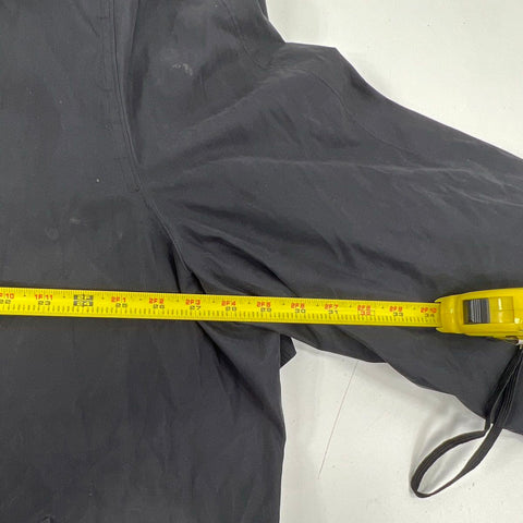 Rochester Big & Tall Men's Black Lined Trench Coat Overcoat Size 2XB