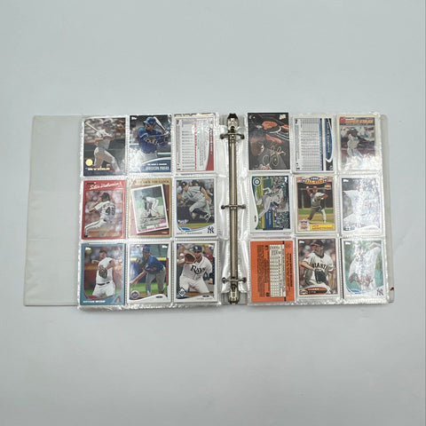 Baseball Card Lot MLB 1990s-2010s Topps Upper Deck Binder See Photos