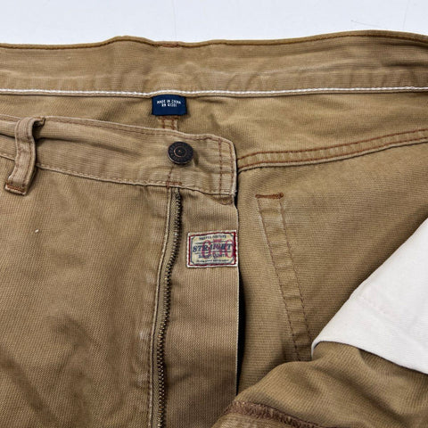 Polo Ralph Lauren Men's Brown Straight Fit Cotton Twill 5-Pocket Pants 38x32