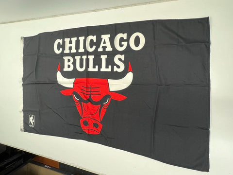 Chicago Bulls Cubs White Sox Blackhawks 4 Sports Flag Lot NBA MLB NHL Soccer