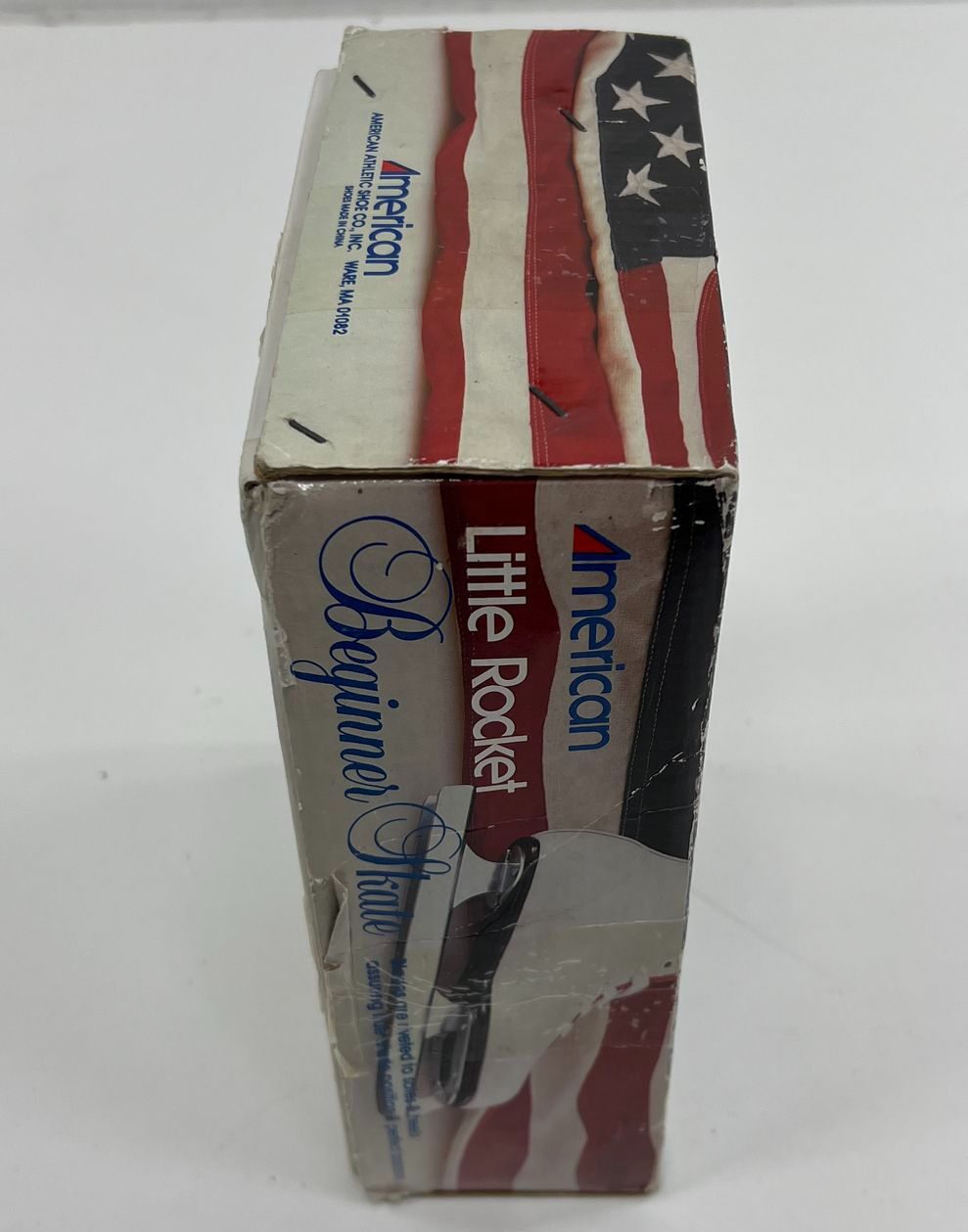 Girls' American Little Rocket White Beginner Ice Skates Style 380 Size 12