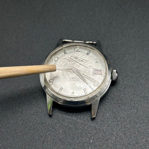 Vintage Imperial 17 Jewels Incabloc Watch Face Stainless Steel