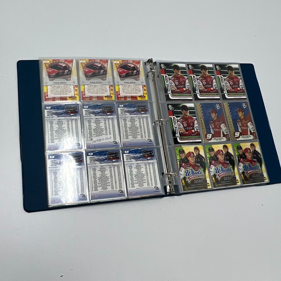 Kasey Kahne NASCAR Trading Card Lot Binder Press Pass 2004 Wheels Rookie Cards