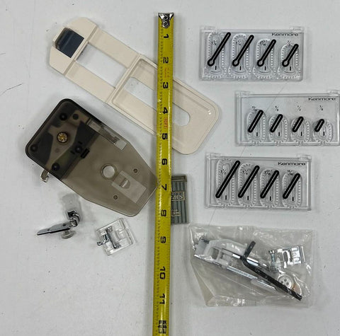 Kenmore Buttonholer Sewing Machine Attachment 213702016 w/ Templates In Box