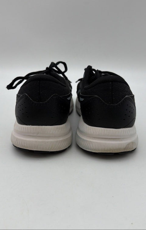 Asics Gel-Contend 8 Black White Women's Running Shoes Size 9