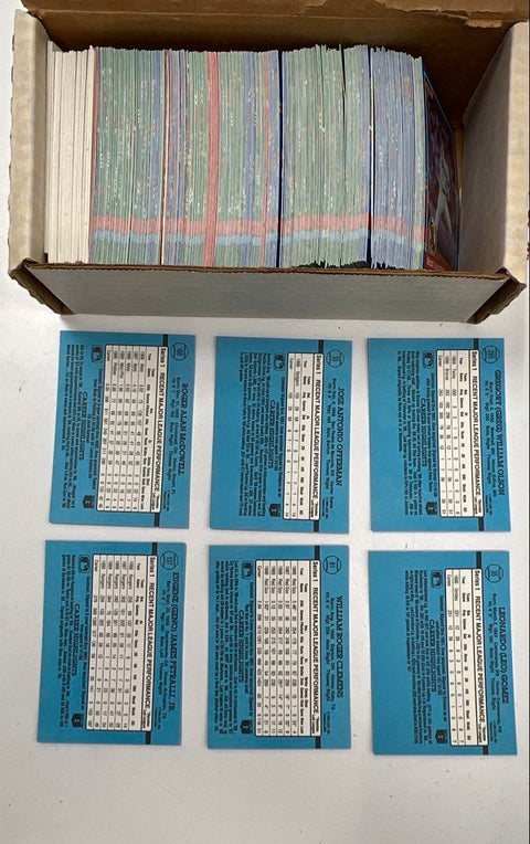 Sports Card Lot 1980s-90s Baseball Football Donruss Fleer Pro Set ~1500 Cards