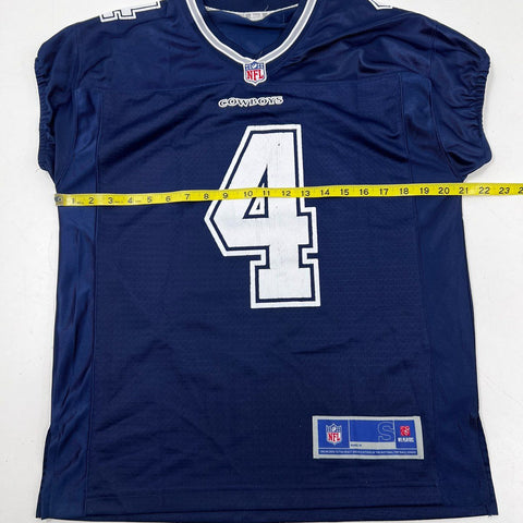 NFL Pro Line Men's Dallas Cowboys Dak Prescott #4 Jersey Navy Blue Sz S