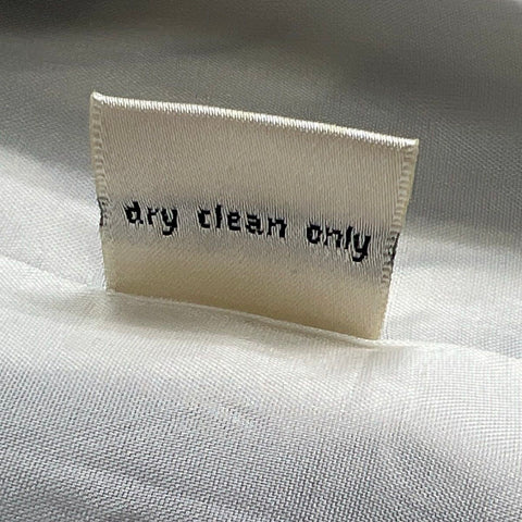 Tyler Boe Women's Topper Jacket Navy Blue Floral Silk Blend Open Front Sz 4