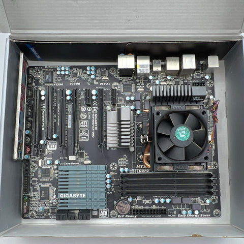 Gigabyte GA-990FXA-UD3 Motherboard AMD AM3+ Socket Untested As-Is