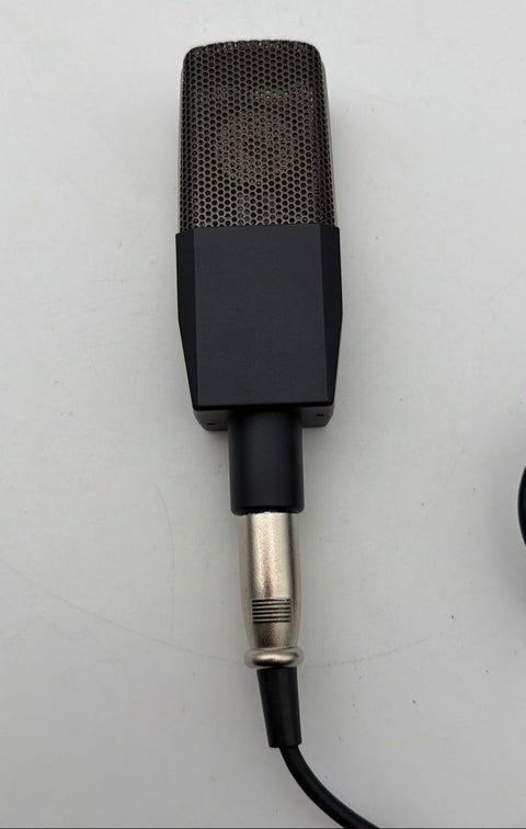 JR T-118 Cardioid Capacitor Microphone with XLR to 3.5mm Cable Black