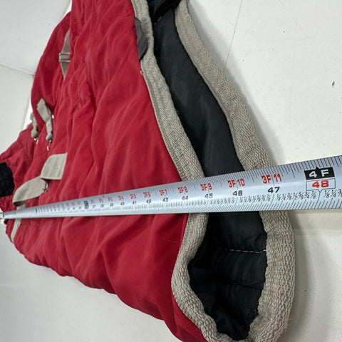 SmartPak Pony Horse Blanket Red Quilted Turnout Rug Adjustable 48 in