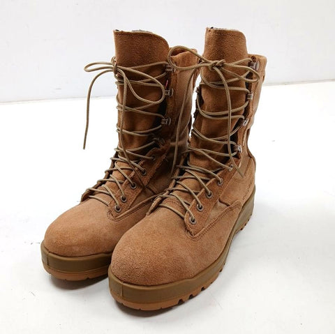 Belleville 790 ST Desert Tan GORE-TEX Military Steel Toe Boots Size 7.5 R