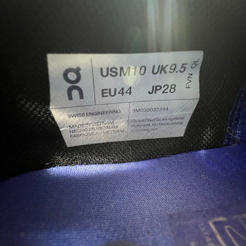 On The Roger Clubhouse Pro White Dark Blue Tennis Shoes Men's Size 10