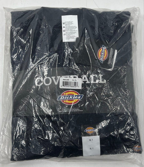Dickies Men's Dark Navy Blue Long Sleeve Workwear Coveralls NWT Sz XL T