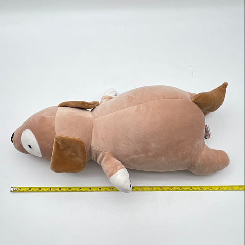 Pillowfort Weighted Plush Dog Stuffed Animal Brown 22 Inch 4lb Sensory Toy