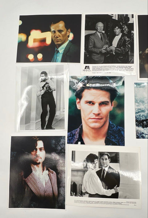 Vintage Celebrity Photo Lot Hollywood Press Publicity Photos 11 Pieces 8x10