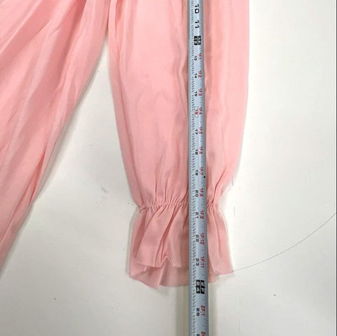 Vintage Women's Lingerie Lot 4 Nightgown Slip Pajamas Pink Cream White Sz M/L