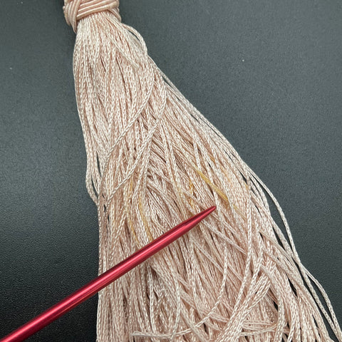 Blush Pink Taupe Jewelry Lot Faux Pearl Tassel Necklaces Earrings 10 Pc