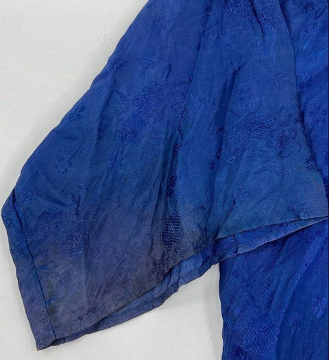 Vintage 60s AIC Japan Embroidered Dragon Kimono Robe Jacket Made in Japan Sz L