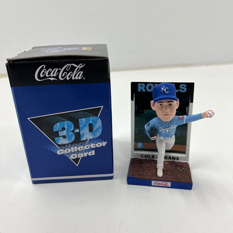 2025 Cole Ragans KC Royals Bobblehead Coca-Cola SGA 3D Collector Card 2 of 3