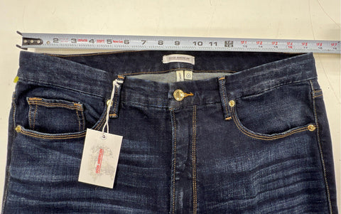 Good American Women's Good Waist Skinny Jeans Dark Wash High Rise Size 18 NWT