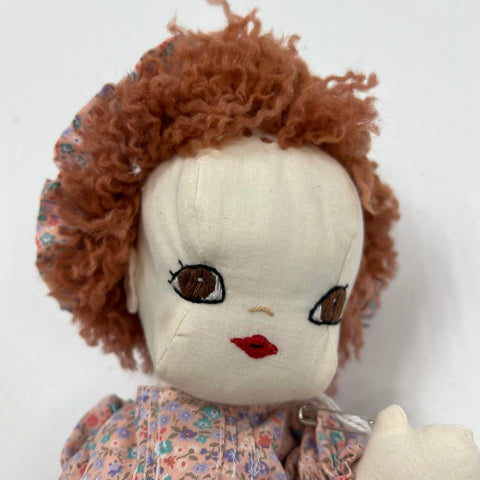 Vintage Stuffed and Such "Bess" Handcrafted Cloth Doll OOAK by Frances Walker