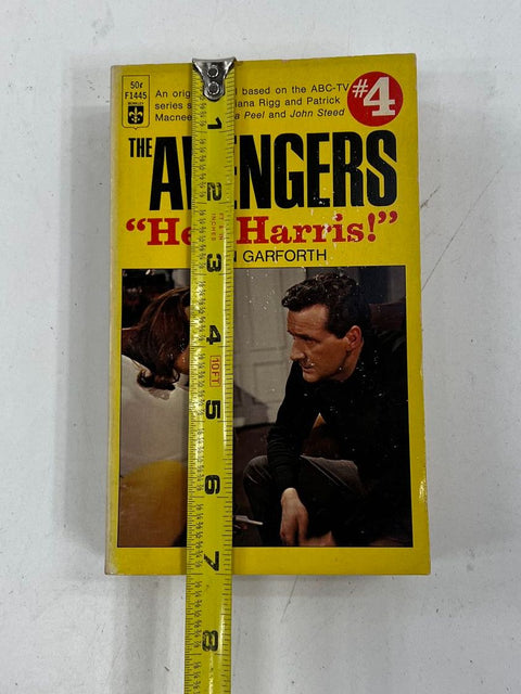 Vintage 1960s The Avengers TV Series Paperback Lot of 4 Books Steed & Peel