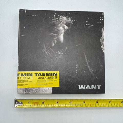 Taemin Want 2nd Mini Album II K-Pop CD SM Entertainment