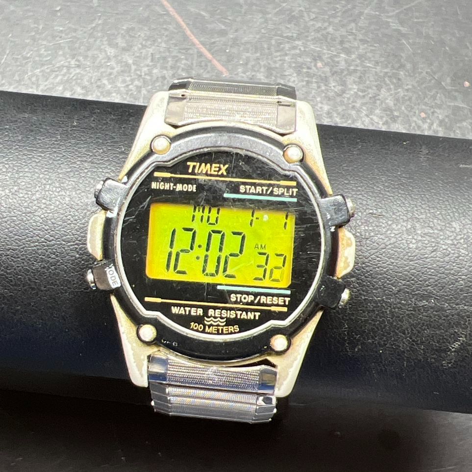 Timex 745 G9 Water Resistant Digital Wristwatch New Battery