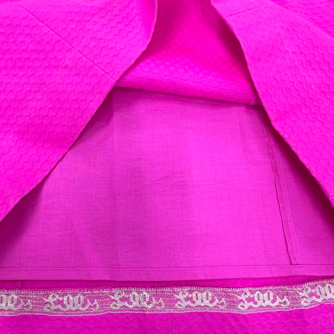 Lilly Pulitzer Women's Pink Francie Dress Gold Embroidered Sleeveless Sz 4