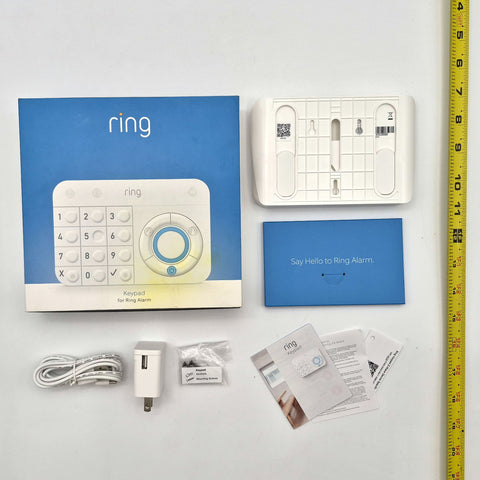 Ring Keypad for Ring Alarm Home Security System Z-Wave Plus New Open Box