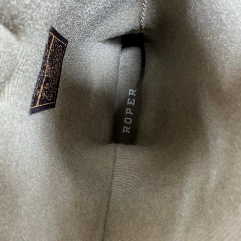 Roper Womens Pink Faux Suede Western Cowboy Boots Square Toe Size 7.5 NWT