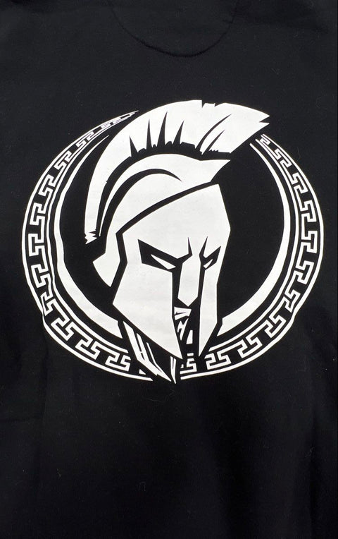 H4X Nickmercs MFAM Men's Black Spartan Logo Pullover Hoodie NWT Sz L