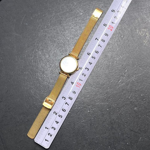 Fossil ES4433 Analog Gold tone Watch New Battery