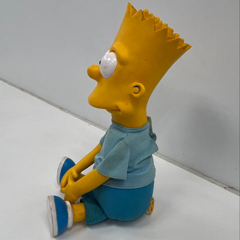 Vintage 1990 The Simpsons Bart Simpson Talking Pull-String Doll 21" Figure