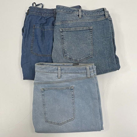 Torrid Jeans Lot NWT High-Rise Ankle Crop & Wide Leg Crop Women's Size 26 4X