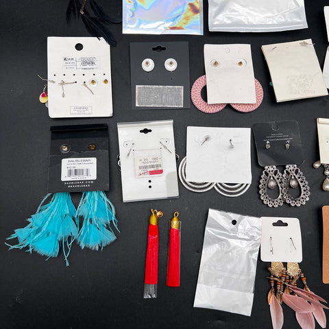Fashion Earring Jewelry Lot 25 Pairs BaubleBar Paparazzi Charming Charlie Boho