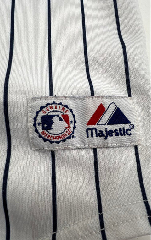 2008 New York Yankees Joba Chamberlain #62 Jersey Majestic All-Star Patch Sz S