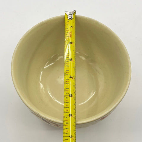 Hall Superior Autumn Leaf Mixing Bowl Jewel Tea Co Kitchenware 6 Inch Vintage