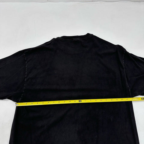 Vintage 90s Pottery Barn Logo Graphic T-Shirt Hanes Heavyweight Black XL
