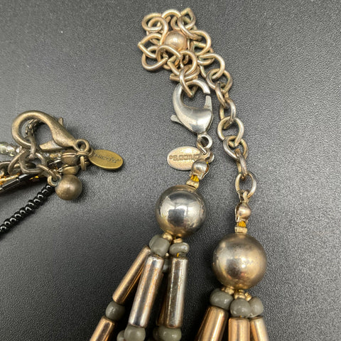 Chico's & George Beaded Costume Jewelry Lot of 6 Necklaces Multi-Strand