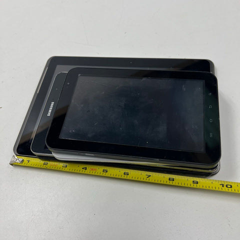 Samsung Galaxy Tab Tablet 5-Piece Lot For Parts or Repair AS-IS