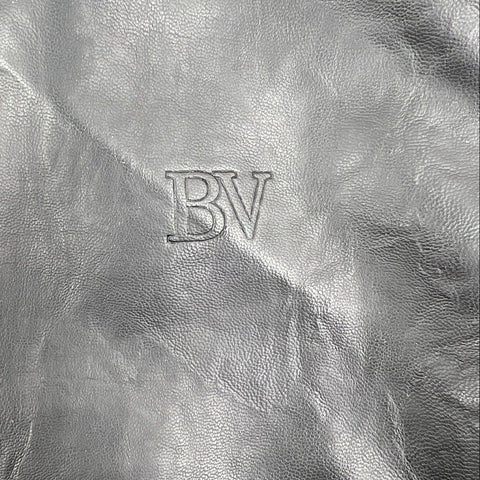 BV Clothing Men's Black Faux Leather Jacket Full Zip Size M NWT COA