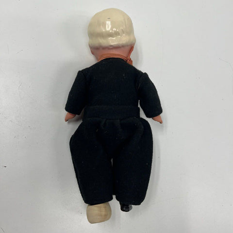 Vintage Mid-Century Doll Lot (3) Rozetta Dutch Boy Felt & Folk Art Dolls