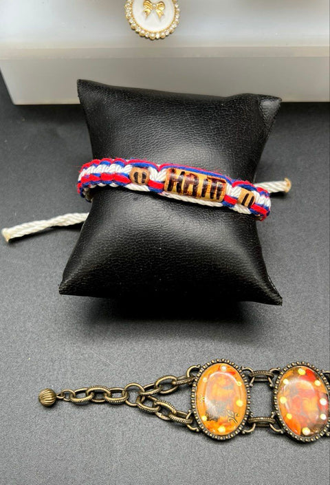 Mixed Jewelry Lot 15 Bracelets Beaded Woven Rose Haiti Kenya Religious Style