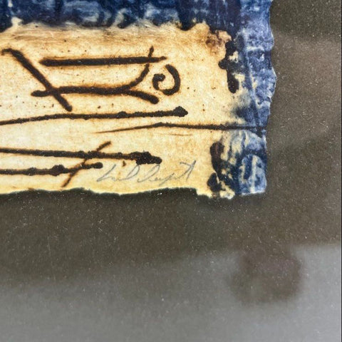 D.D. Smith Domingo Original Print "Bahia" Signed Numbered 100/100 Abstract Art