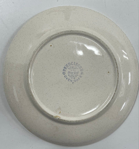 Franciscan Star Glow Salad Plate 8" Atomic Starburst MCM California Vintage
