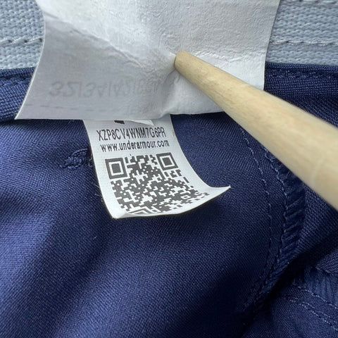 Under Armour Men's UA Drive Academy Navy Straight Leg Golf Pants Size 32x34 NWT