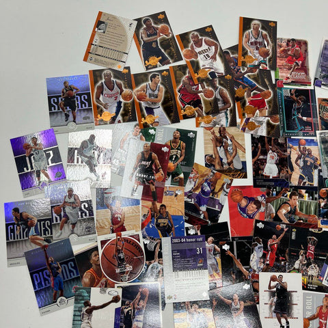 2003-04 Upper Deck Basketball Card Lot 200+ Cards LeBron Rookie Year NBA